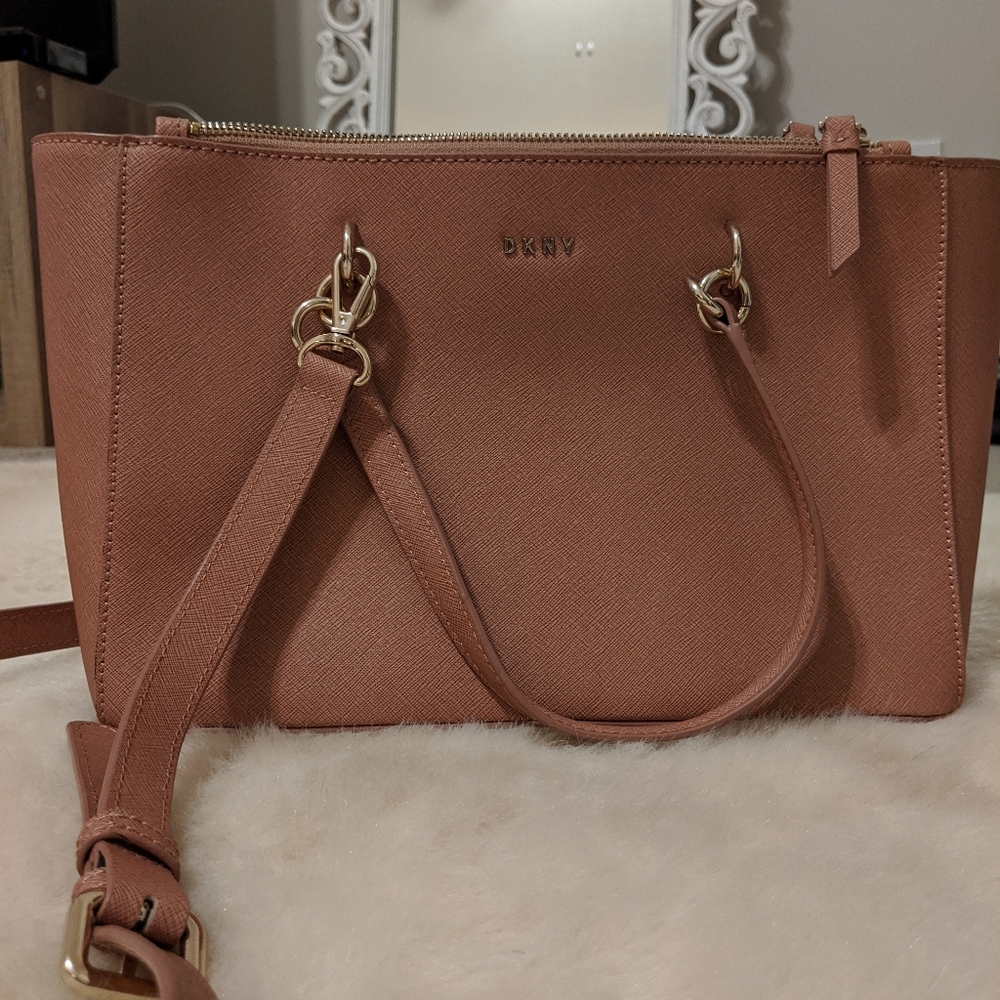 DKNY Dusty Rose/Mauve Tote Bag